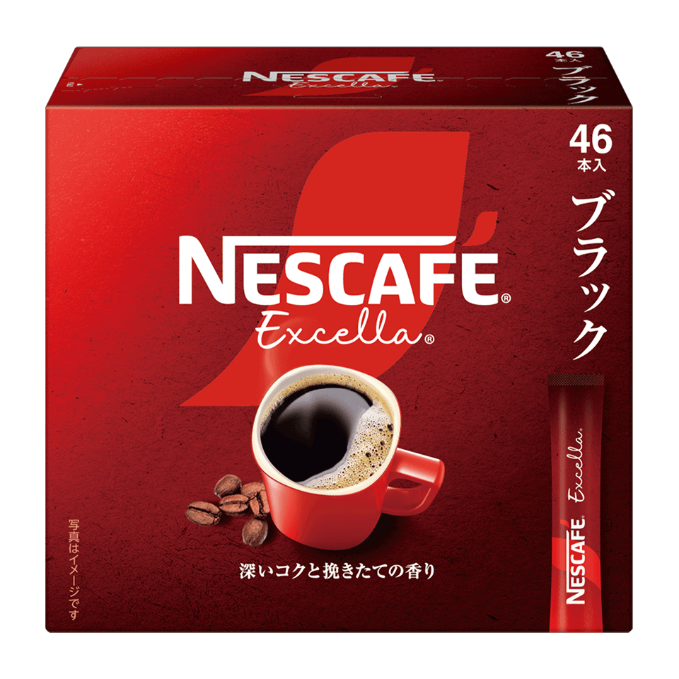 NESCAFÉ エクセラ コーヒー Amazon.co.jp: ネスカフェ エクセラ スティックコーヒー 22P,箱